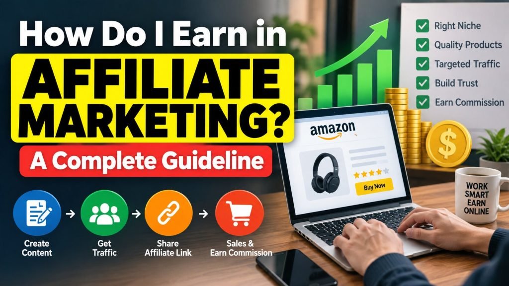 How Do I Earn in Affiliate Marketing